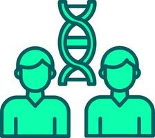 Cloning Icon Design Symbol vector