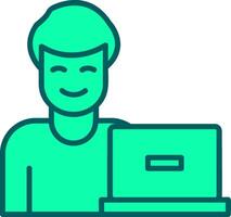 Man Icon Design Symbol vector