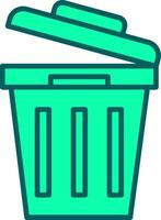 Garbage Icon Design Symbol vector