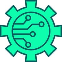 Digitalisation Icon Design Symbol vector