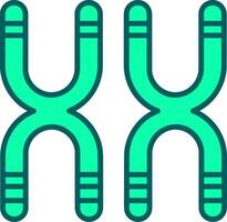 Chromosome Icon Design Symbol vector