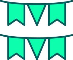 Garland Icon Design Symbol vector