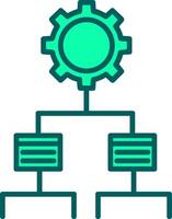 Hierarchy Icon Design Symbol vector