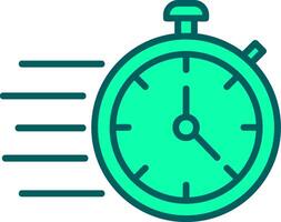 Fast Time Icon Design Symbol vector