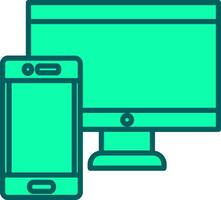 Device Icon Design Symbol vector
