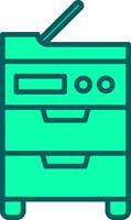 Copy Machine Icon Design Symbol vector