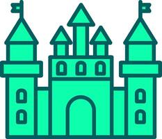 Castle Icon Design Symbol vector