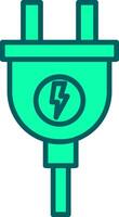 Electric Plug Icon Design Symbol vector