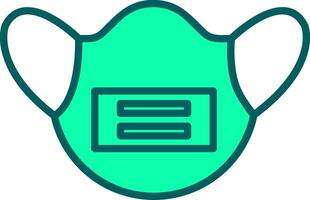 Dust Mask Icon Design Symbol vector