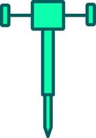 Driller Icon Design Symbol vector