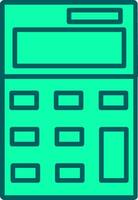 Calculator Icon Design Symbol vector