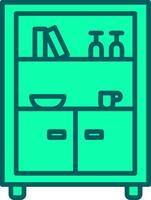 Display Case Icon Design Symbol vector