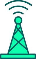Broadcast Icon Design Symbol vector