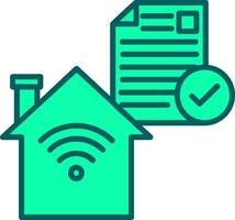 Correct Icon Design Symbol vector