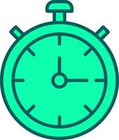 Clock Icon Design Symbol vector