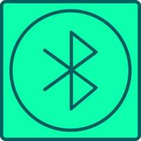 Bluetooth Icon Design Symbol vector