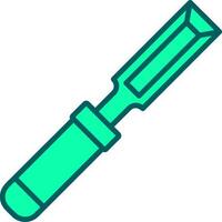 Chisel Icon Design Symbol vector