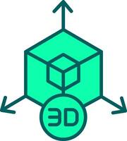 3d Icon Design Symbol vector