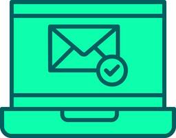Mailing Icon Design Symbol vector