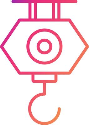 Crane Icon Design Symbol