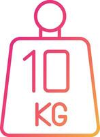 Weights Icon Design Symbol vector
