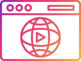 Website Icon Design Symbol vector