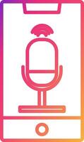 Voice Control Icon Design Symbol vector