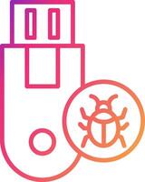Usb Icon Design Symbol vector