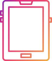 Tablet Icon Design Symbol vector