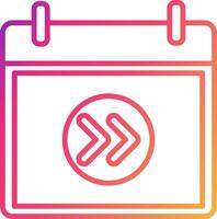 Tomorrow Icon Design Symbol vector