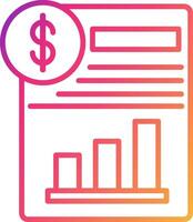 Statement Icon Design Symbol vector