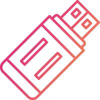 Usb Flash Drive Icon Design Symbol vector