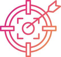Target Icon Design Symbol vector