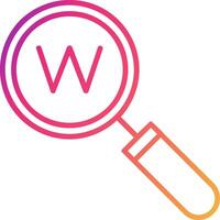 Keyword Icon Design Symbol vector