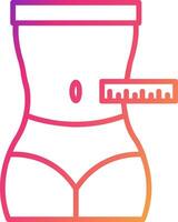 Waist Icon Design Symbol vector