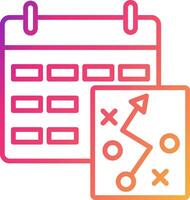 Strategy Icon Design Symbol vector