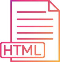 HTML Icon Design Symbol vector