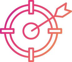 Target Icon Design Symbol vector