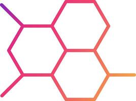 Molecular Icon Design Symbol vector