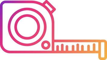 Tape Measure Icon Design Symbol vector