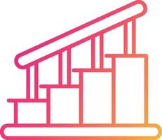 Stairs Icon Design Symbol vector