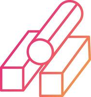 Steel Icon Design Symbol vector