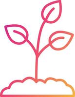 Sprout Icon Design Symbol vector