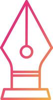 Pen Tool Icon Design Symbol vector