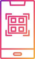 Qr Code Icon Design Symbol vector