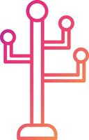 Coat Rack Icon Design Symbol vector