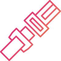 Safety Belt Icon Design Symbol vector