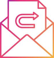 Reply Message Icon Design Symbol vector