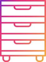 Cabinet Icon Design Symbol vector