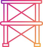 Scaffolding Icon Design Symbol vector